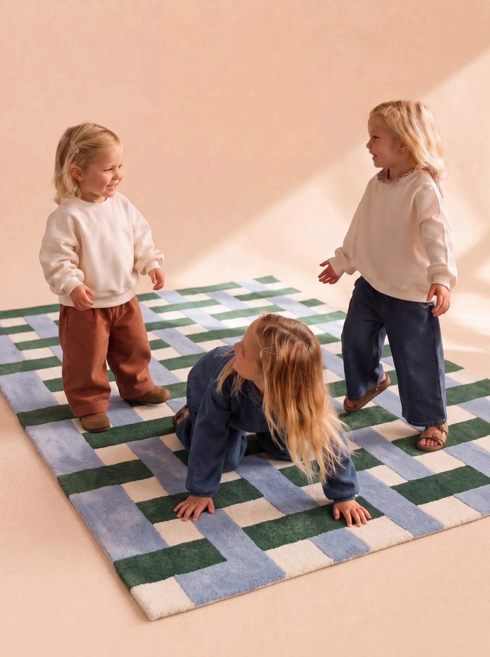 Little Forest Animals Silk Rug — The Weave