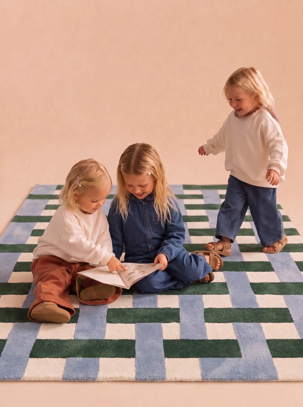 Little Forest Animals Silk Rug — The Weave