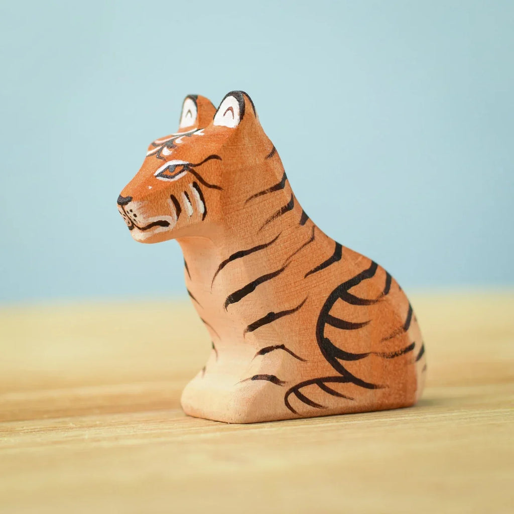Bumbu Handmade Wooden Tiger Set