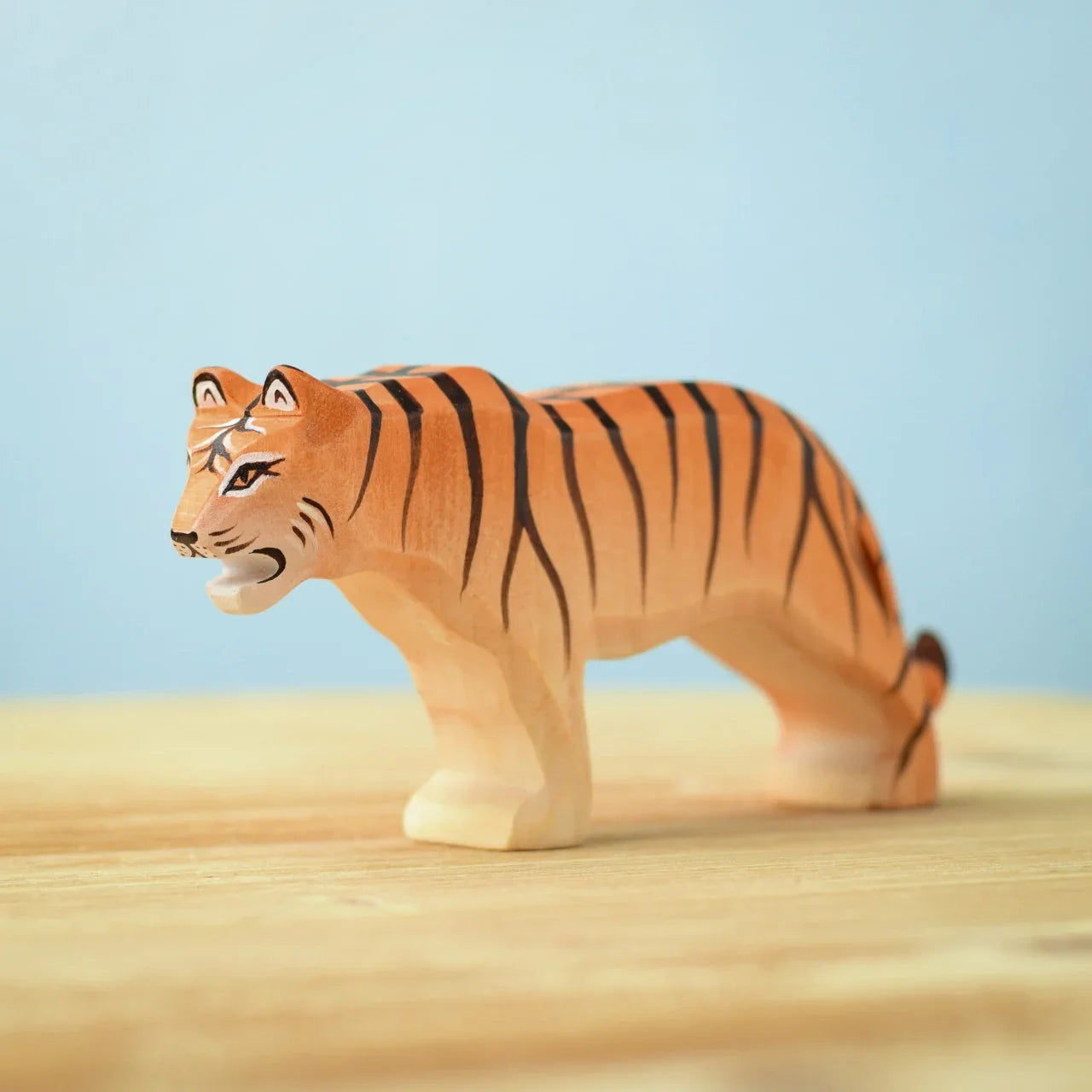 Bumbu Handmade Wooden Tiger Set