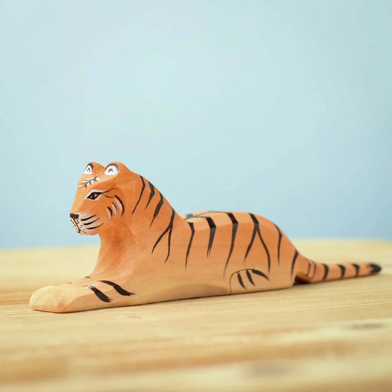 Bumbu Handmade Wooden Tiger Set
