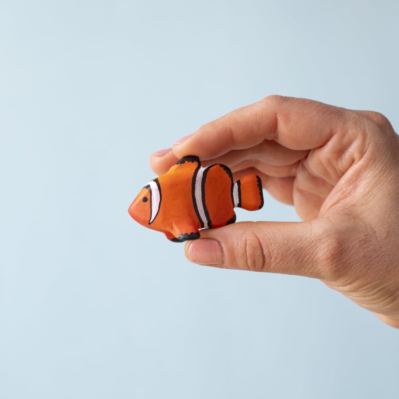 Bumbu Handmade Wooden Tropical Fish Set