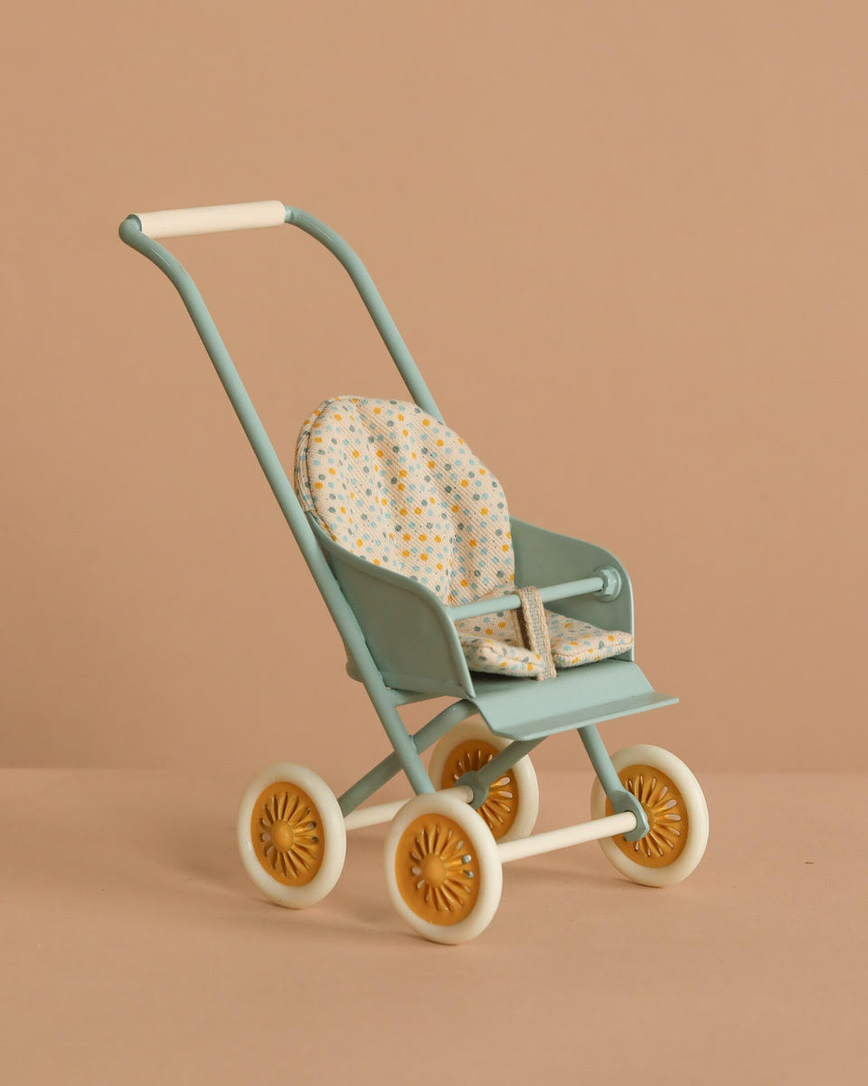 Maileg Stroller, Micro - Mint