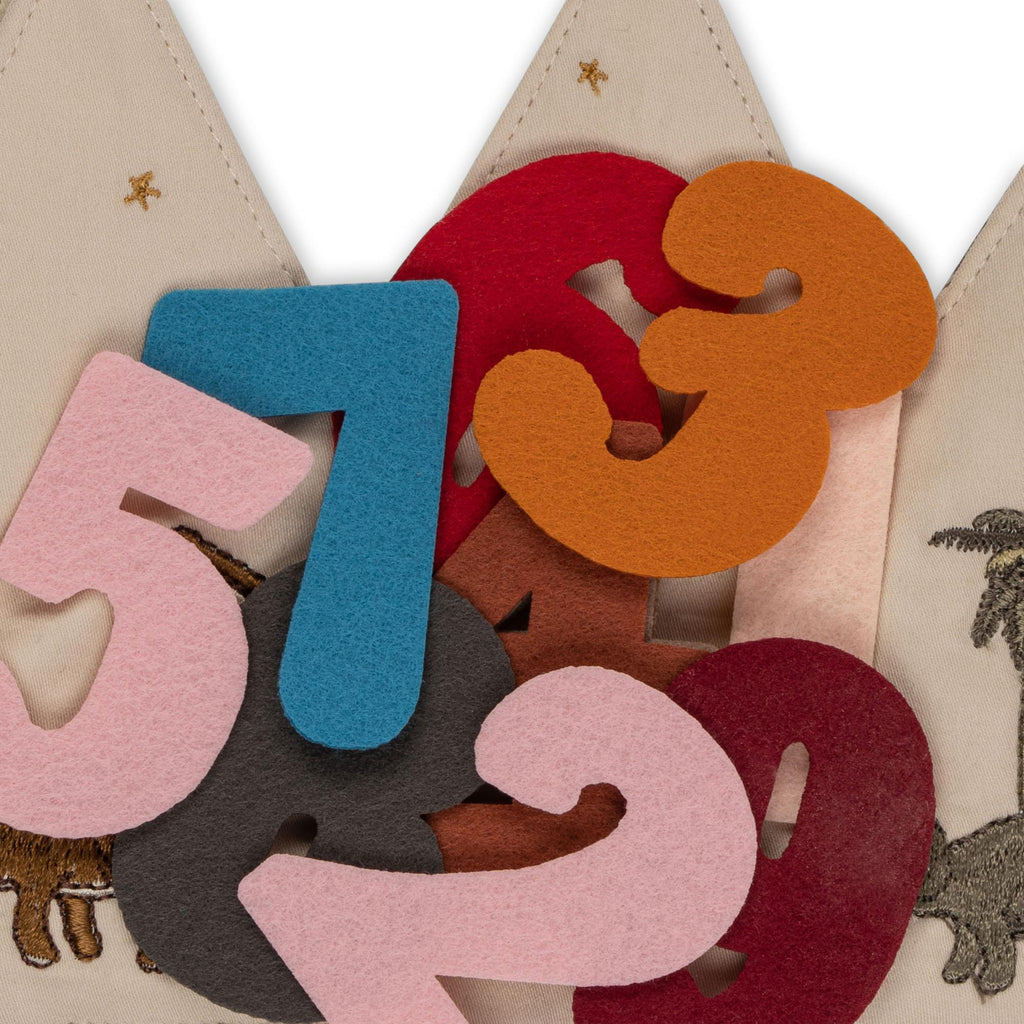 Konges Sloejd Birthday Crown - Dino