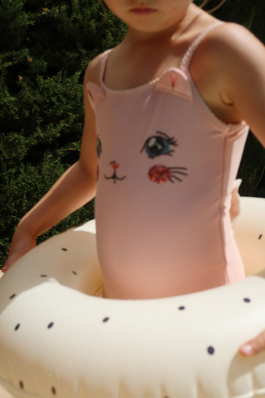 Konges Sloejd Junior Swim Ring - Navy Dot - Final Sale