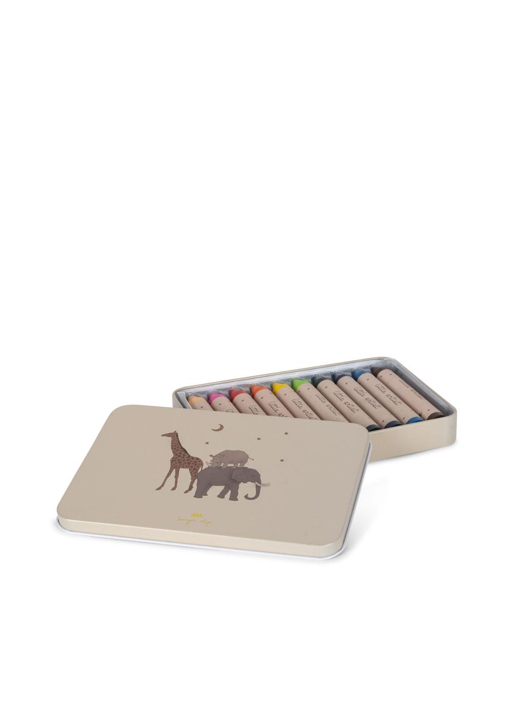 Konges Sloejd Beeswax Crayons - Safari
