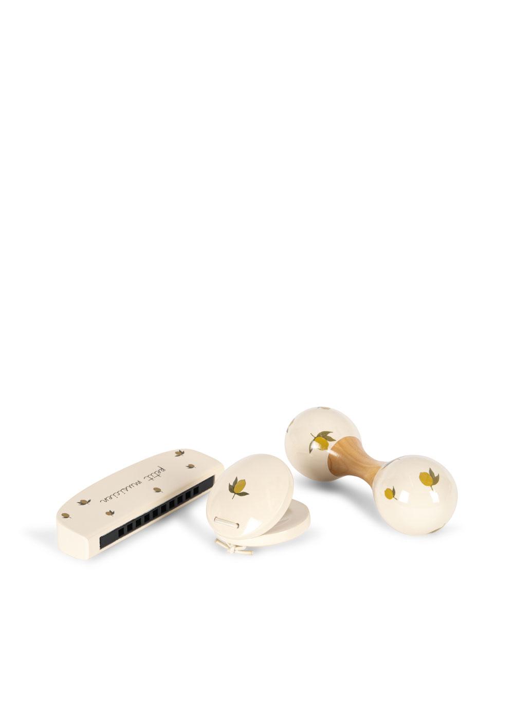 Konges Sloejd Petit Music Set - Glossy Lemon