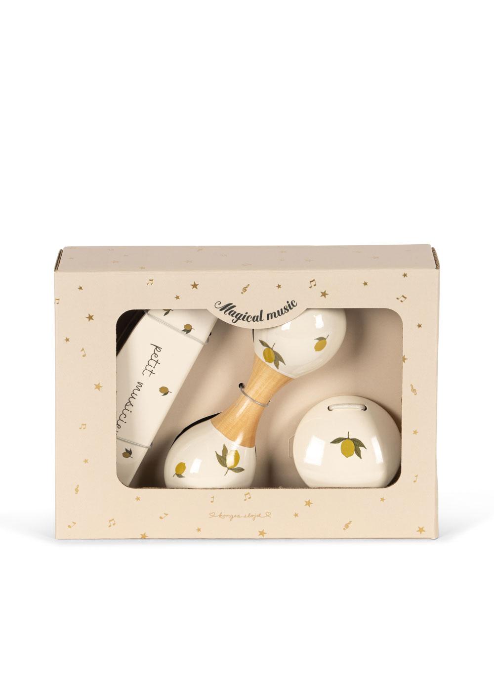 Konges Sloejd Petit Music Set - Glossy Lemon