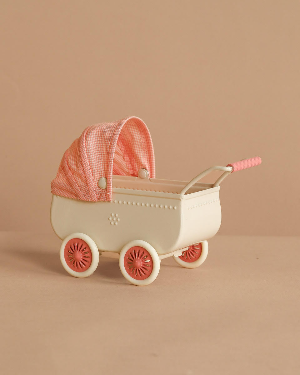 Maileg Pram, Mouse Size - Coral