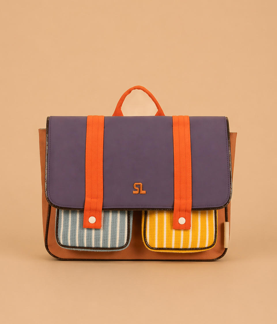 Sticky Lemon School Bag | Better Together | Leather Ball