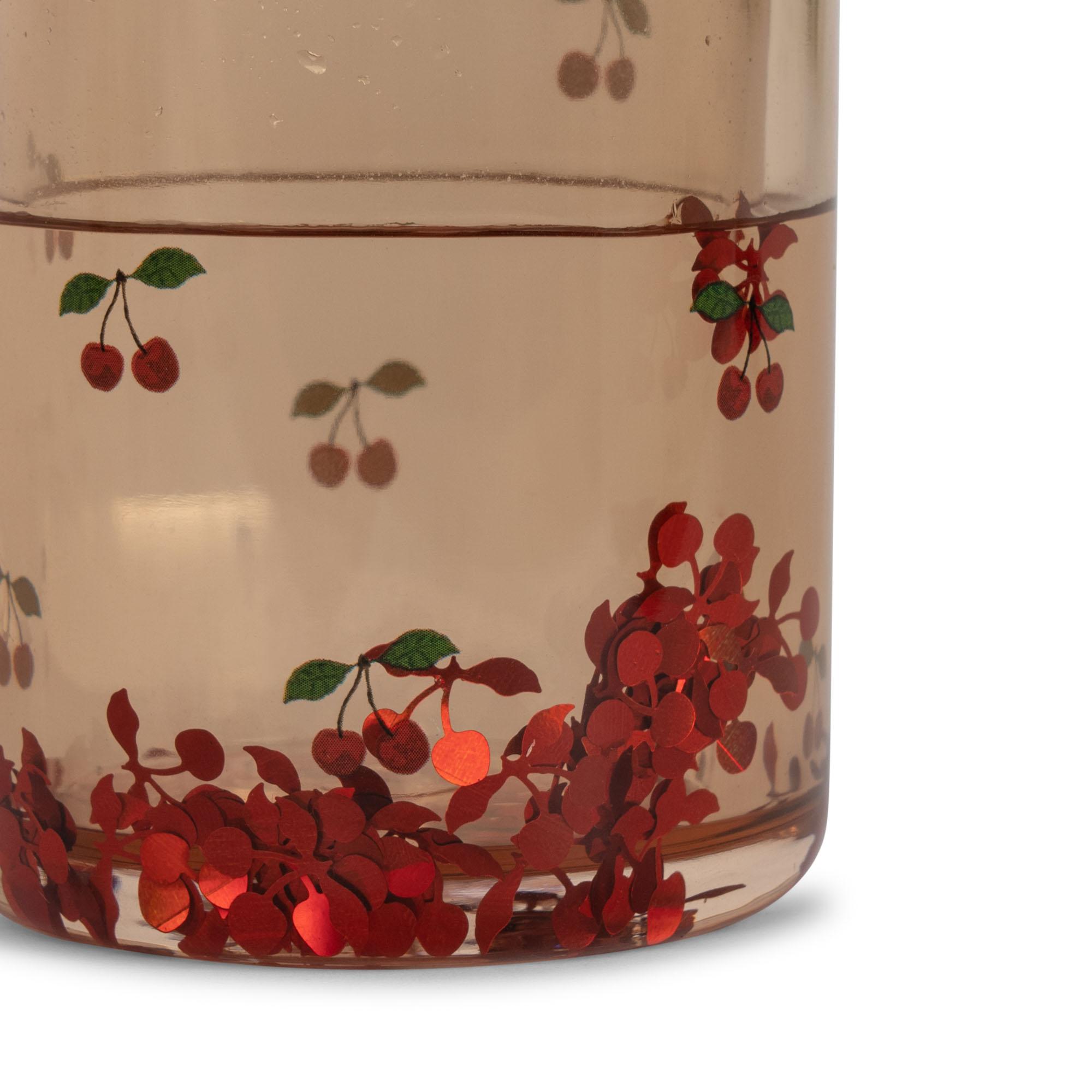 Konges Sloejd Glitter Cups - Cherry (2 Pack)