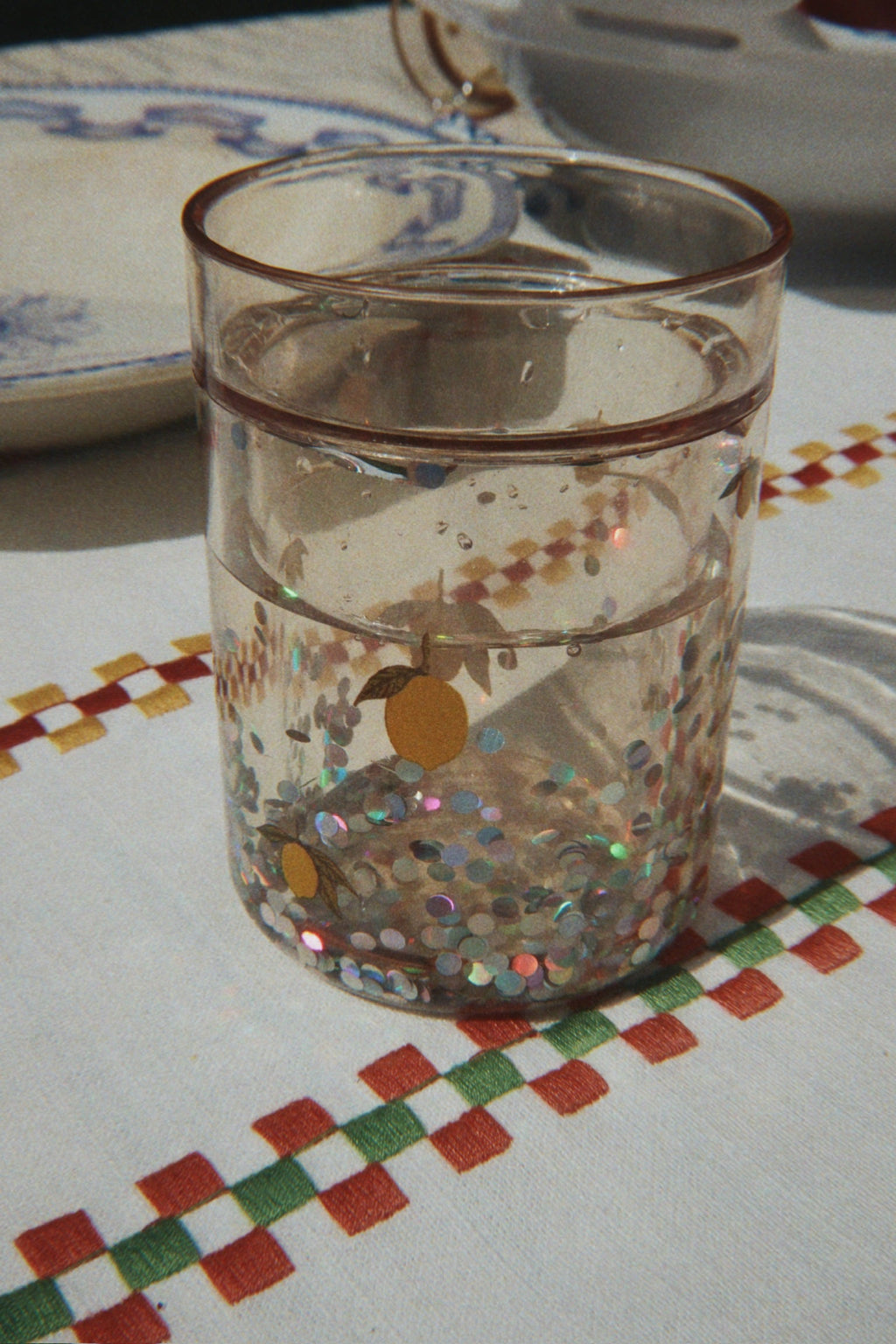 Konges Sloejd Glitter Cups - Lemon (2 Pack)