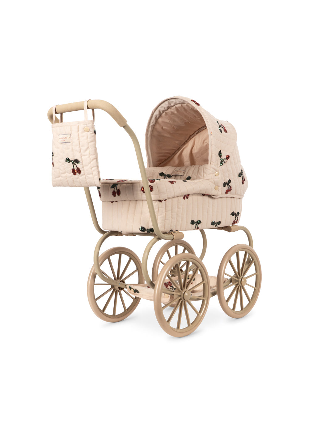 Konges Sloejd Mini Tulle Doll Pram - Cherry Sequin