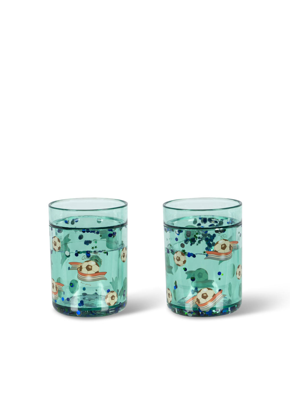 Konges Sloejd Glitter Cups - Kick It (2 Pack)
