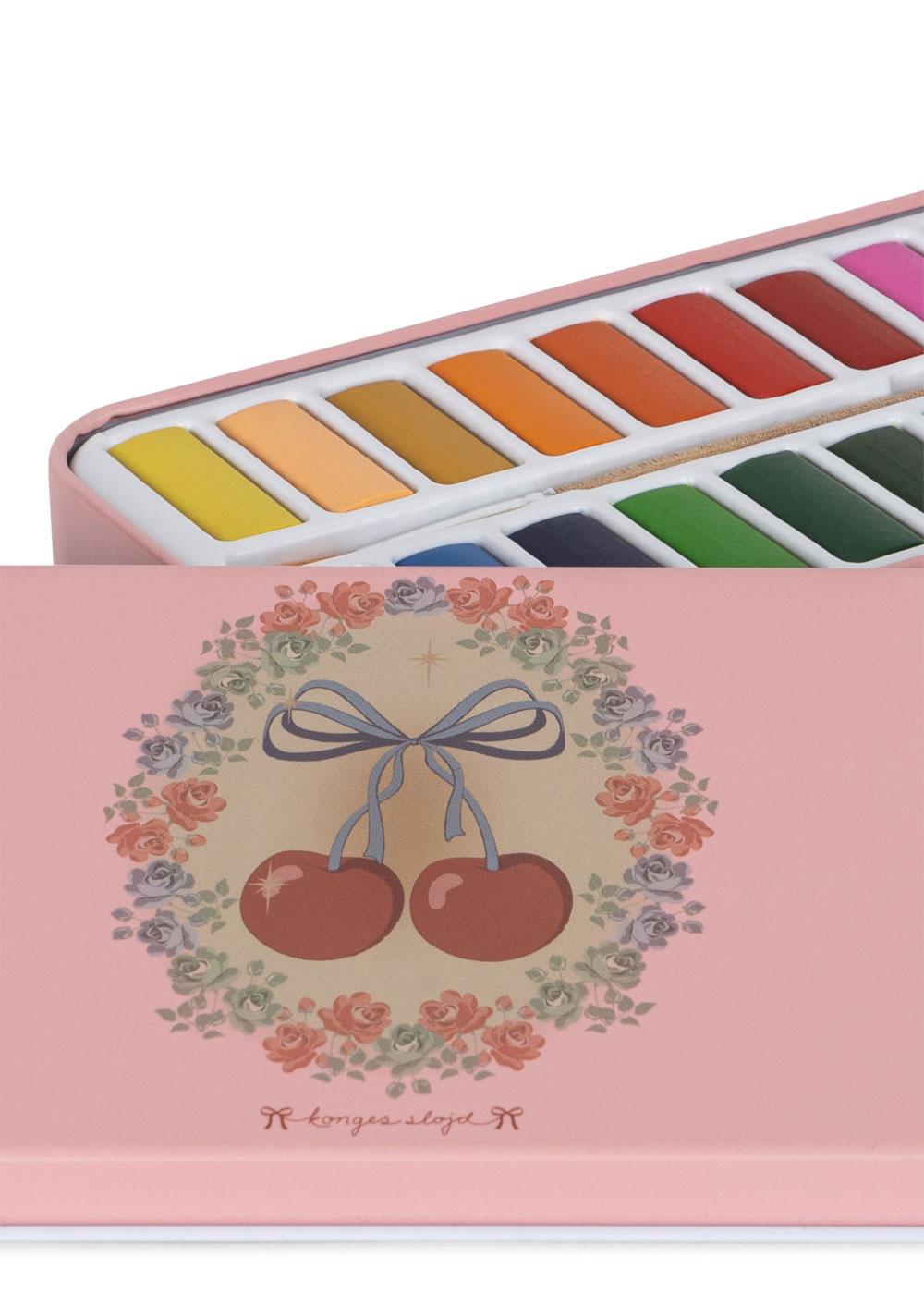 Konges Sloejd Water Colors Paint Set - Cherry Bow