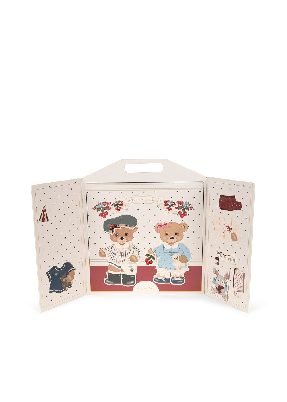 Konges Sloejd My Sticker World Book Set - Teddy