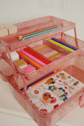Konges Sloejd Creative Art Caddy - Glitter Rose
