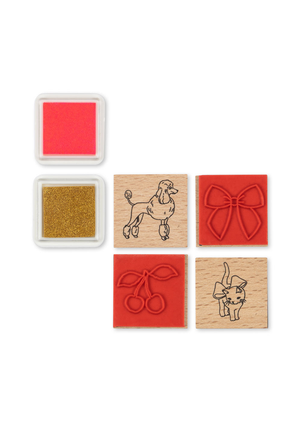 Konges Sloejd Creative Art Caddy - Glitter Rose