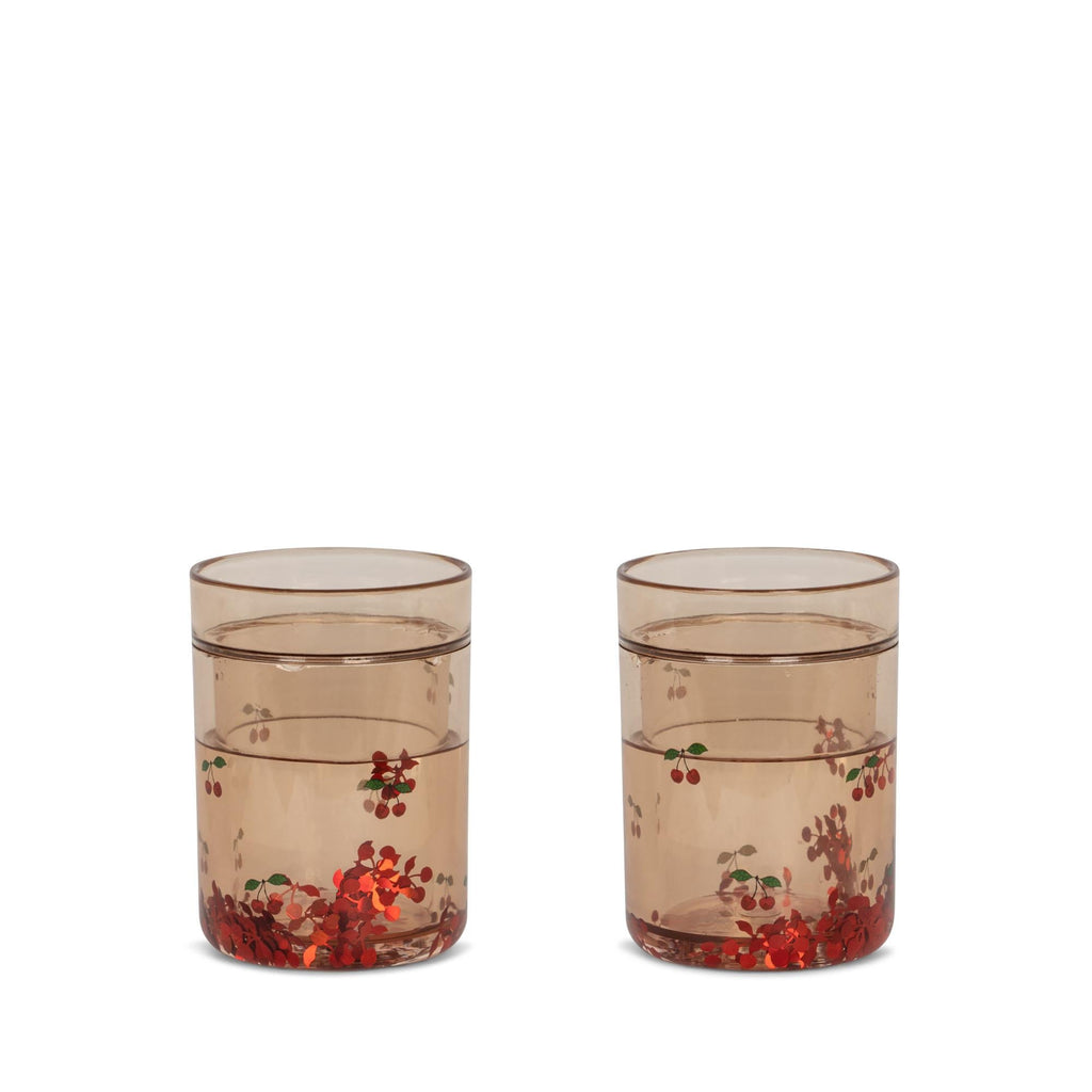 Konges Sloejd Glitter Cups - Cherry (2 Pack)