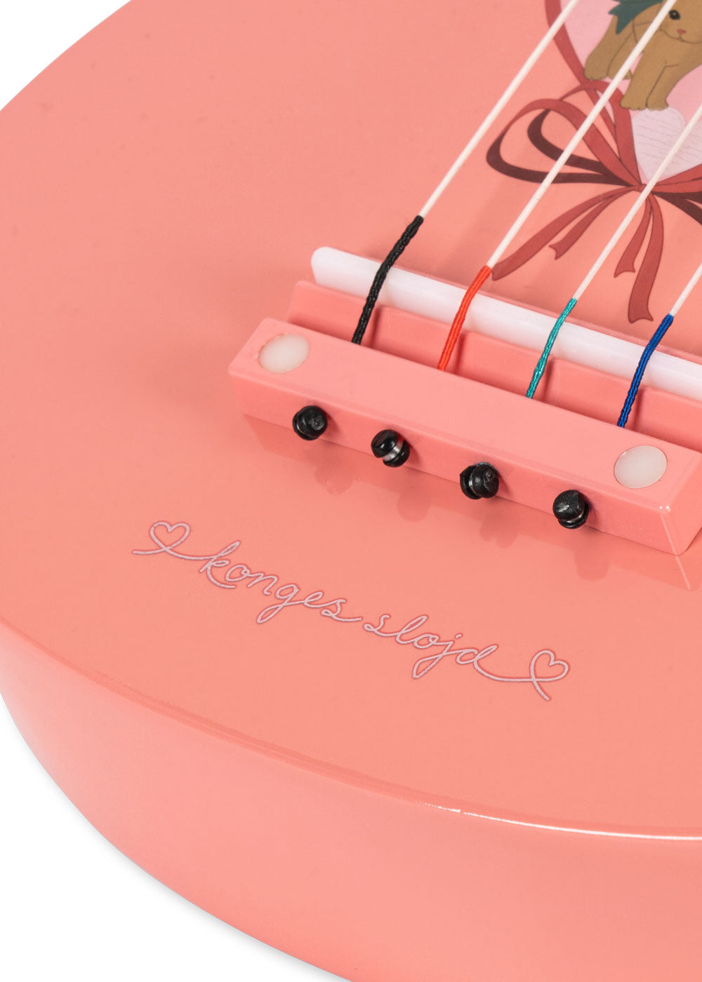 Konges Sloejd Wooden Ukulele - Bow Kitty