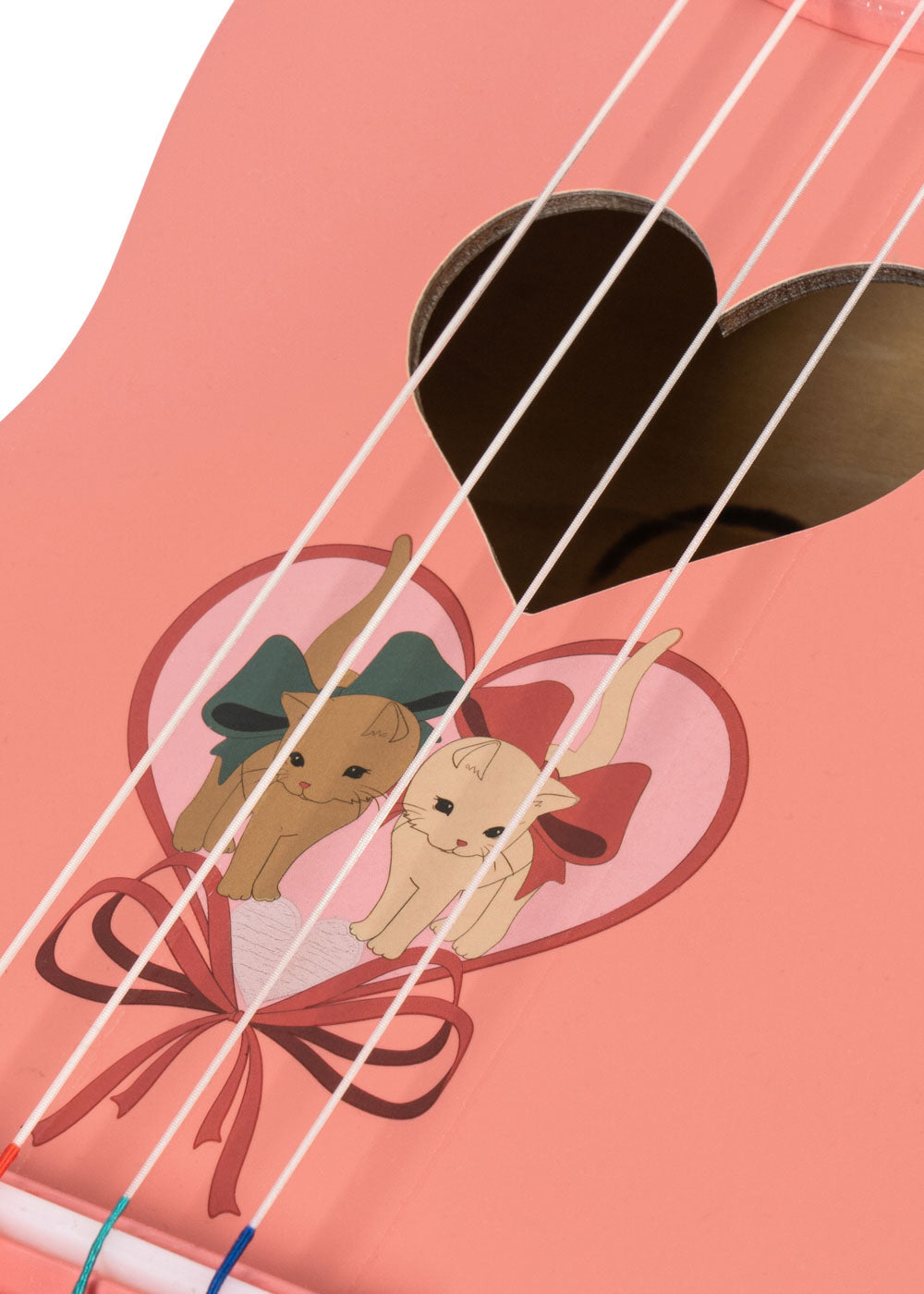 Konges Sloejd Wooden Ukulele - Bow Kitty
