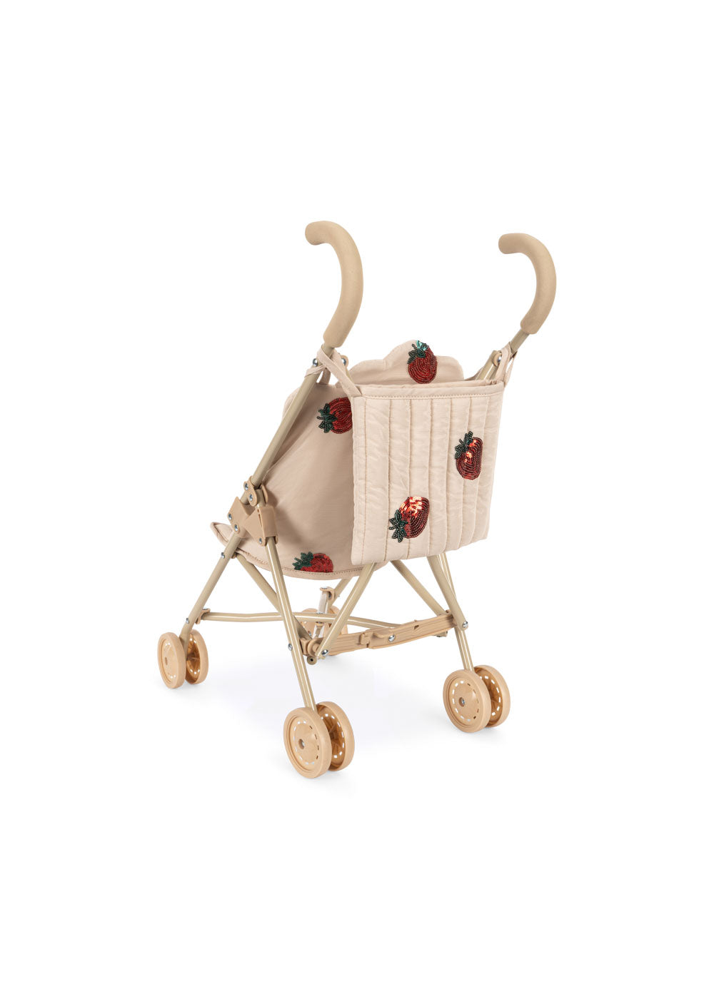 Konges Sloejd Tulle Doll Stroller - Strawberry