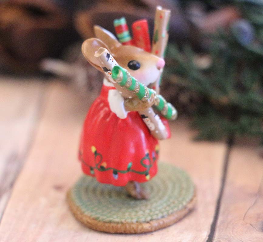 Wee Forest Folk Tiny Collectible - Wrap it Up! (Not a Toy)